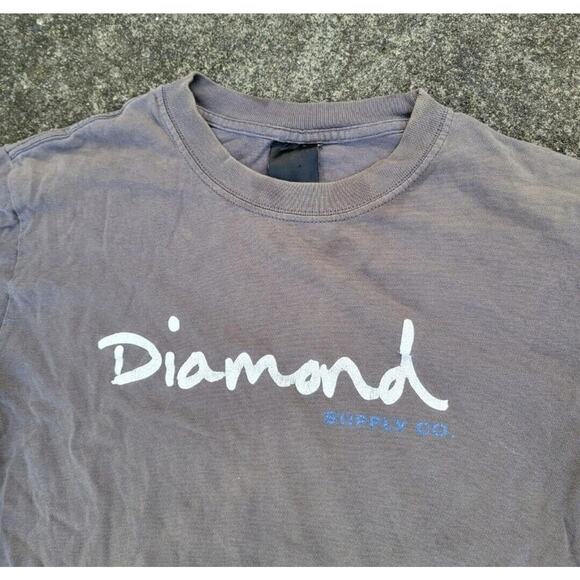 Y2k OG Diamond Supply Co. T Shirt Skate Mens Small Vintage Mallcore Distressed - Picture 2 of 4